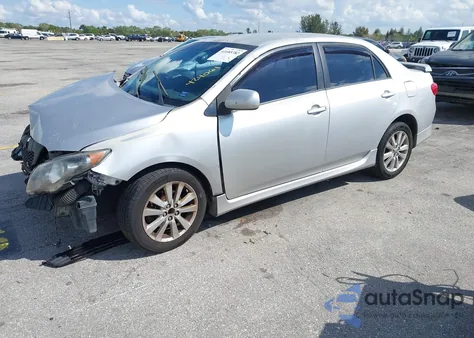 2010 Toyota Corolla S из США, поврежденный, VIN 2T1BU4EE7AC476214
